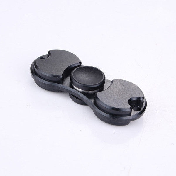 Fidget Spinner Finger Spinner Black Duo Anti Stress Handspinner